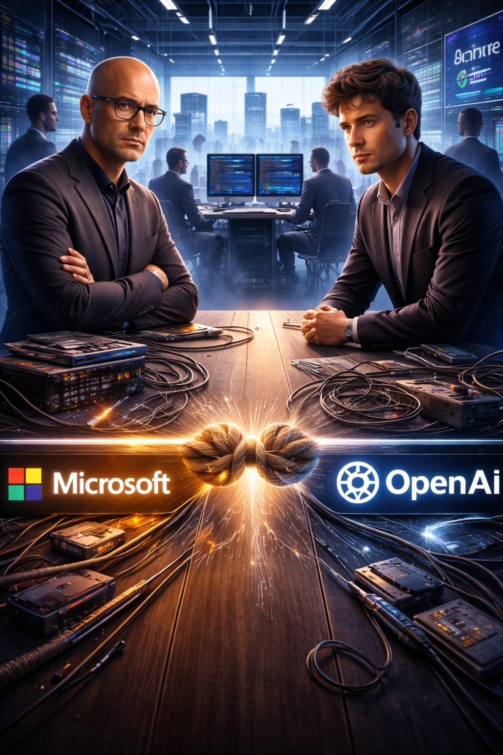 Відкритий шлюб Microsoft і OpenAI: любов, ревнощі та план “Б” на трильйон токенів